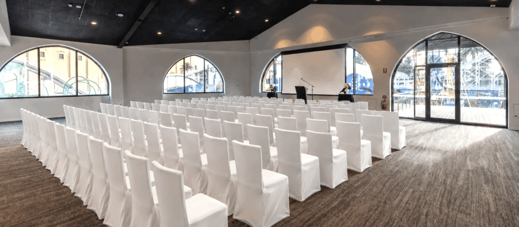 Luna Palace Presentation Set Up | Luna Park Melbourne Events